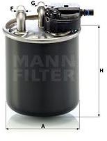 Mann-filter filtru combustibil MANN-FILTER WK 820/21 (WK 820/21) - automobilus