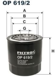 FILTRON Filtru ulei FILTRON OP 619/2 (OP 619/2) - automobilus