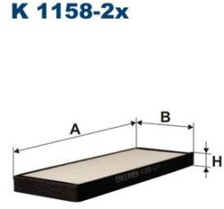 FILTRON Filtru, aer habitaclu FILTRON K 1158-2x (K 1158-2x)
