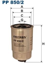 FILTRON filtru combustibil FILTRON PP 850/2 (PP 850/2) - automobilus