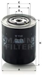 Mann-filter Filtru ulei MANN-FILTER W 1140 (W 1140) - automobilus