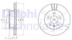 DELPHI Disc frana DELPHI BG2717 (BG2717) - automobilus