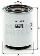 Mann-filter filtru combustibil MANN-FILTER WK 1142/2 x (WK 1142/2 x) - automobilus