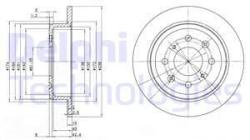 DELPHI Disc frana DELPHI BG2538 (BG2538) - automobilus