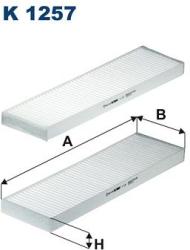 FILTRON Filtru, aer habitaclu FILTRON K 1257-2x (K 1257-2x)