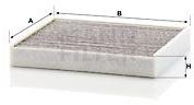 Mann-filter Filtru, aer habitaclu MANN-FILTER CUK 2143 (CUK 2143)