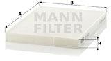 Mann-filter Filtru, aer habitaclu MANN-FILTER CU 2620 (CU 2620)
