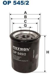 FILTRON Filtru ulei FILTRON OP 545/2 (OP 545/2) - automobilus