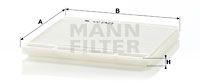 Mann-filter Filtru, aer habitaclu MANN-FILTER CU 2425 (CU 2425)