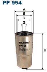 FILTRON filtru combustibil FILTRON PP 954 (PP 954) - automobilus