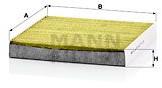 Mann-filter Filtru, aer habitaclu MANN-FILTER FreciousPlus FP 21 003 (FP 21 003)