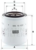 Mann-filter filtru combustibil MANN-FILTER WK 10 020 (WK 10 020) - automobilus