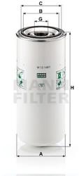 Mann-filter Filtru ulei MANN-FILTER W 13 145/1 (W 13 145/1) - automobilus