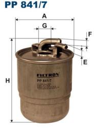 FILTRON filtru combustibil FILTRON PP 841/7 (PP 841/7) - automobilus