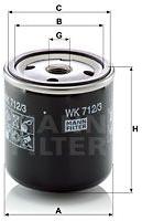 Mann-filter filtru combustibil MANN-FILTER WK 712/3 (WK 712/3) - automobilus