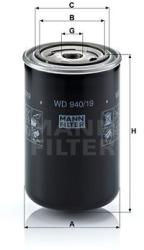 Mann-filter Filtru ulei MANN-FILTER WD 940/19 (WD 940/19)