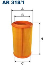 FILTRON Filtru aer FILTRON AR 318/1 (AR 318/1) - automobilus