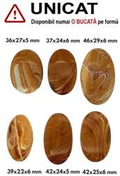  Cabochon din Royal Sahara Jasp Oval - 36-46 x 22-29 x 5-6 mm