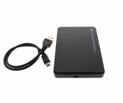 Carcasa HDD 2.5" SATA USB 2.0 negru (ENCL-2.5/SATA/USB2.0-01BK)