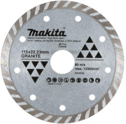 Makita DISC DIAMANTAT ONDULAT GRANIT 115X22X7 (A-84056)
