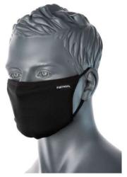 Portwest Masca faciala textil, negru, cu 3 straturi Portwest (CC30BKRS)