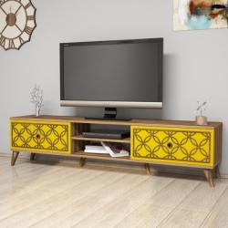Hommy Craft Class dió-sárga tv állvány 180 x 35 x 44 cm (845HCT3008)