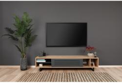 Puqa Design Safir zafír-antracitszürke tv állvány 160 x 35 x 40 cm (835PUQ3024)