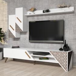 Hommy Craft Beril fehér tv szekrény (845HCT3001)
