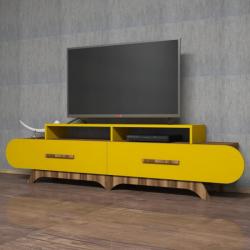 Hommy Craft Flora dió-sárga tv állvány 205 x 37 x 50 cm (845HCT3032)