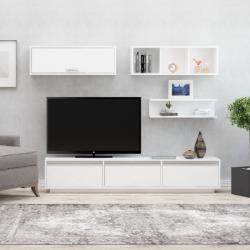 Elegance Prag fehér tv szekrény 180 x 35 x 30 cm (746JUG3003)