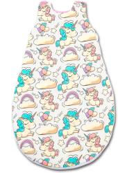 Kidizi Sac de dormit copii 3-18 luni Kidizi Beige Unicorn, 1 tog (5949221103990)