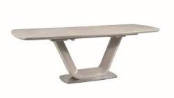 WIPMEB ARMANI CERAMIC asztal 160-220x90 szürke MARMUR/szürke