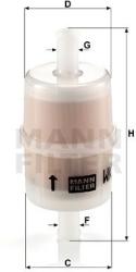 Mann-filter filtru combustibil MANN-FILTER WK 32/7 - automobilus