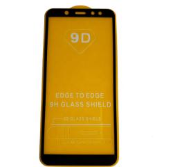 Folie sticla 9D compatibil cu Samsung Galaxy J6 2018 - Contur negru