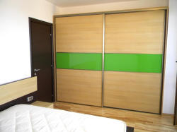 MobAmbient Dressing cu 2 uși glisante - model GREEN