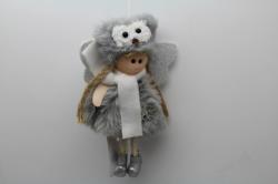  Fehér angyal karácsonyi dísz angyal