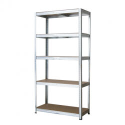 Smart Shelf Horganyzott fém polc, SF3, nagy teherbírású, 150 kg/polc (max: 750 Kg) - (180x90x30) (SF3)