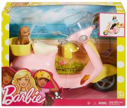 Mattel Scooter de jucarie Barbie, FRP56 Papusa Barbie