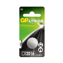 GP Batteries gombelem cr2016 90mah, 3, 0v (CR2016-7C5)
