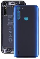tel-szalk-193654 Akkufedél hátlap - burkolati elem Motorola One Fusion, kék (tel-szalk-193654)
