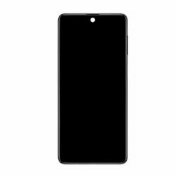 Samsung GH82-24168A Gyári Samsung Galaxy M51 OELD kijelző érintővel fekete kerettel előlap (GH82-24168A)