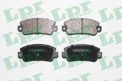 LPR set placute frana, frana disc LPR 05P128 (05P128)