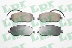 LPR set placute frana, frana disc LPR 05P831 (05P831)