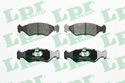 LPR set placute frana, frana disc LPR 05P625 (05P625)