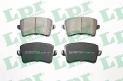 LPR set placute frana, frana disc LPR 05P1489 (05P1489)