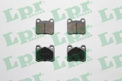 LPR set placute frana, frana disc LPR 05P181 (05P181)
