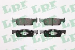 LPR set placute frana, frana disc LPR 05P1702 (05P1702)