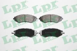 LPR set placute frana, frana disc LPR 05P682 (05P682)