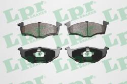 LPR set placute frana, frana disc LPR 05P627 (05P627)