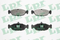 LPR set placute frana, frana disc LPR 05P599 (05P599)
